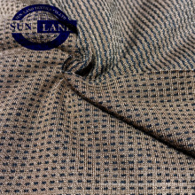 Tissu gaufré teint en fils de polyester pour vêtements de rugby